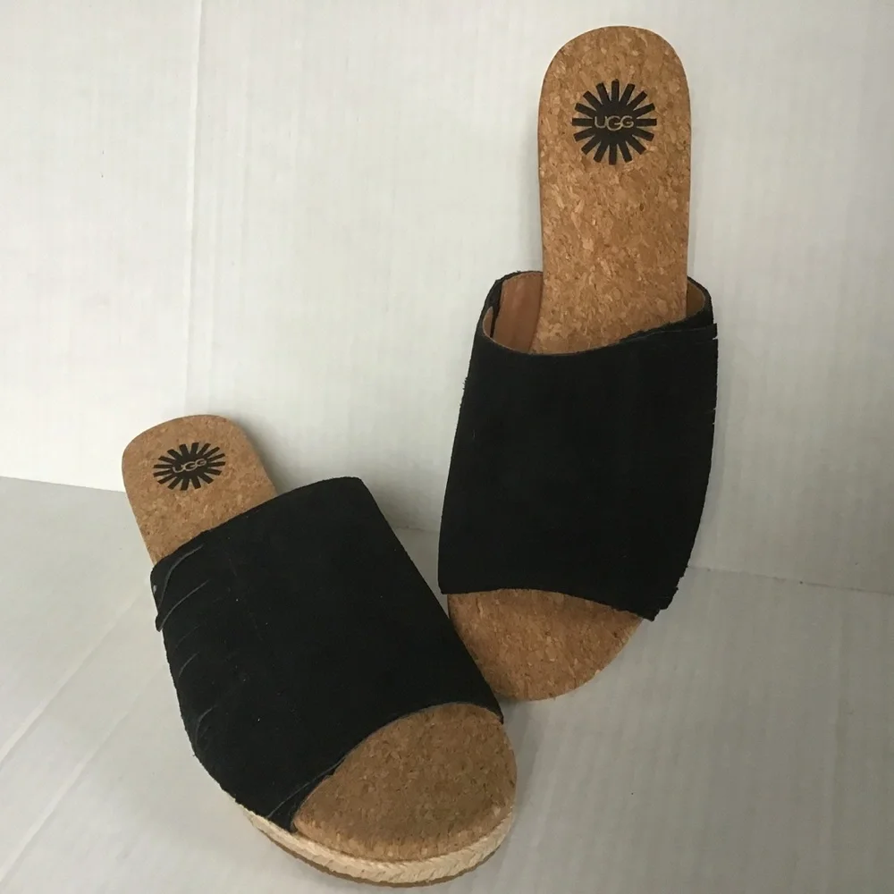 UGG into shoe